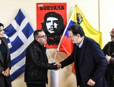 Βενεζουέλα, Τσε Γκεβάρα και ΛΑΕ με Λαφαζάνη: Καταδίκη της «ιμπεριαλιστικής επέμβασης»